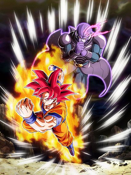 LR【超絶光速バトル勃発】ヒット&超サイヤ人ゴッド孫悟空の考察　※極限Z覚醒