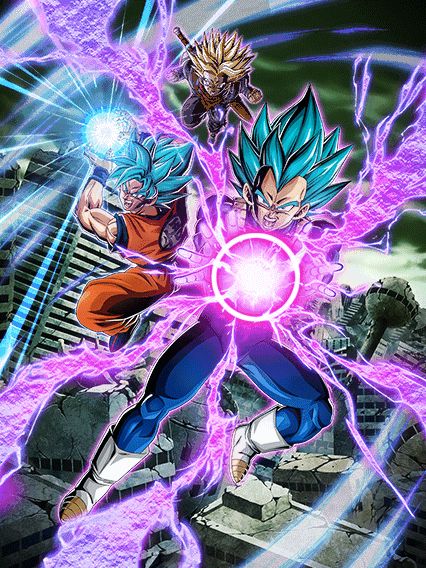 LR【怒涛の未来最終決戦】超サイヤ人ゴッドSSベジータ+超サイヤ人ゴッドSS孫悟空の考察