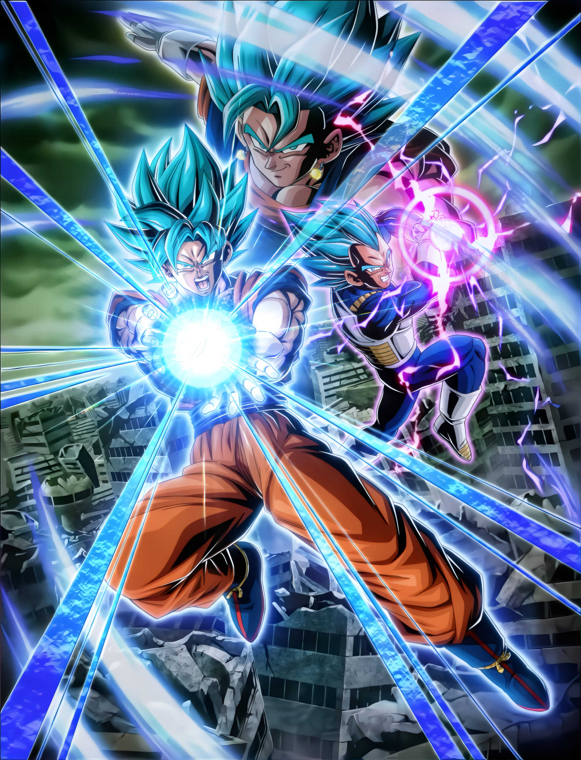 LR【怒涛の未来最終決戦】超サイヤ人ゴッドSS孫悟空+超サイヤ人ゴッドSSベジータの考察